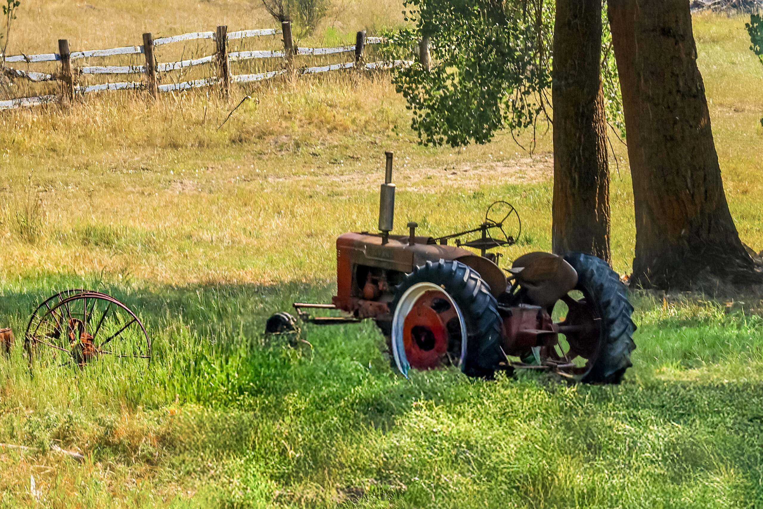 3019 Retired Tractor-Creston, B.C.