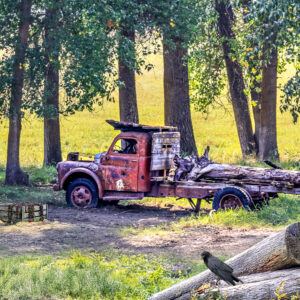 3029 Vintage Logging Truck, Creston B.C.
