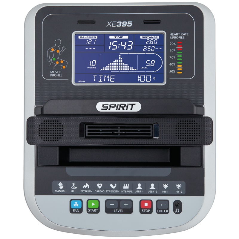 Spirit Fitness XE395 Elliptical - Image 3