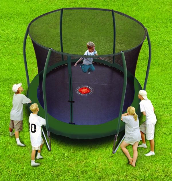Trainor Sports 8' Platinum Series Trampoline and Enclosure Combo