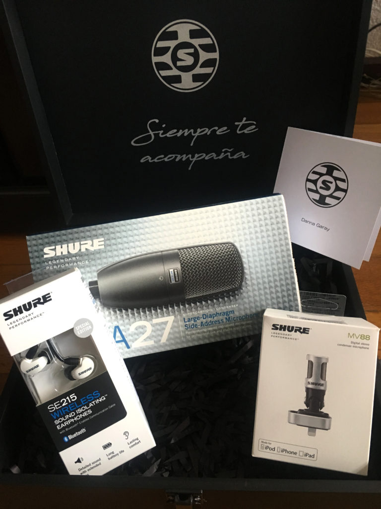 Dannah Garay, Shure Mexico Artist