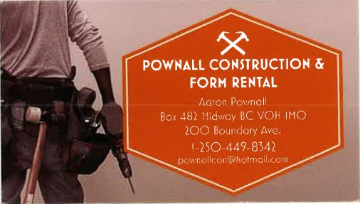 Pownall Construction & Form Rental