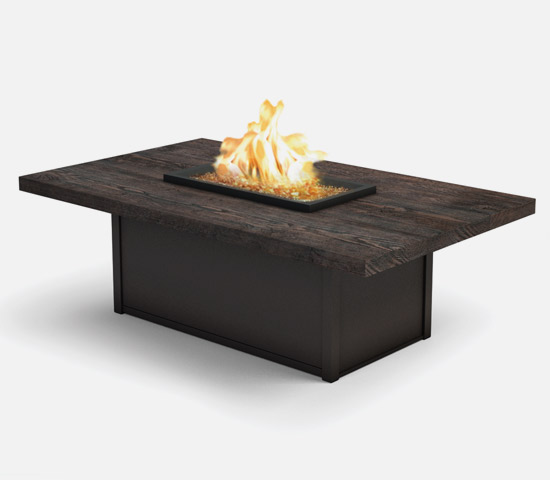 Aurora Timber Fire Table