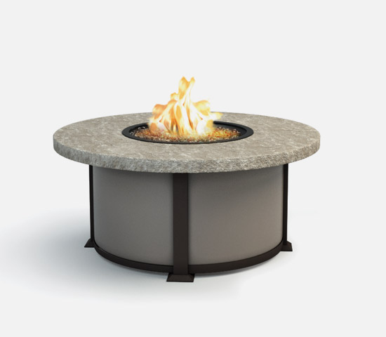 Valero Round Fire Table Sandstone