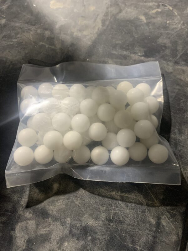 9/16" Turn/Slip Delrin Plate Ball 54PK