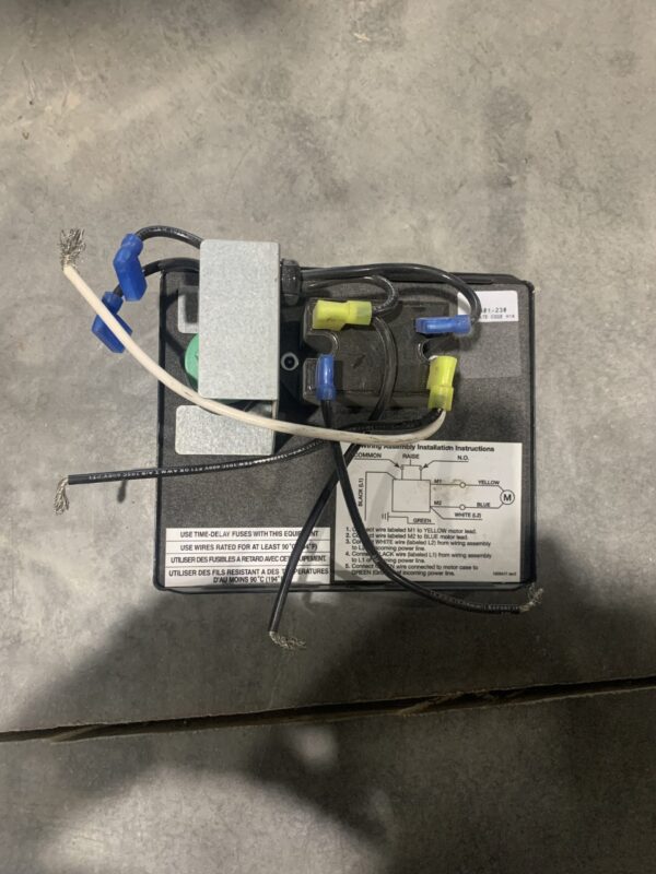 Fenner Switch, Relay and Cover Assembly