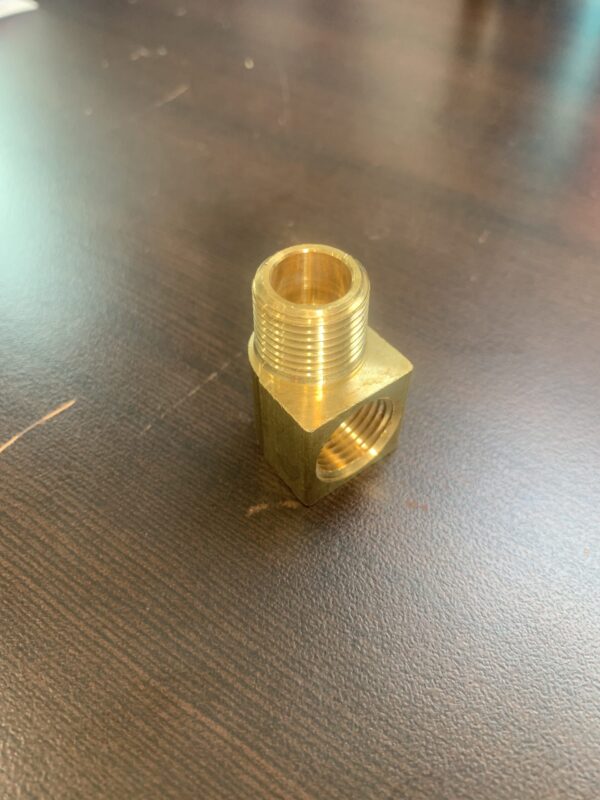 3/8 inch Female to 3/8 inch Male Brass Street Elbow Fitting