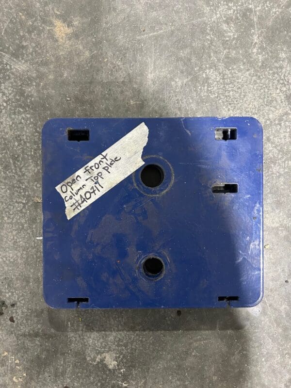 Used Open Front Column Top Plate