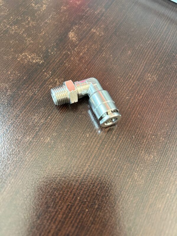 6mm to 1/8" Stainless Elbow Fitting
