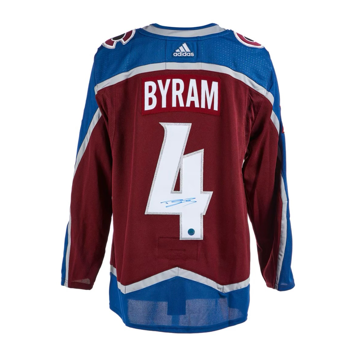 Bowam Byram Autographed Jersey & Hockey Stick