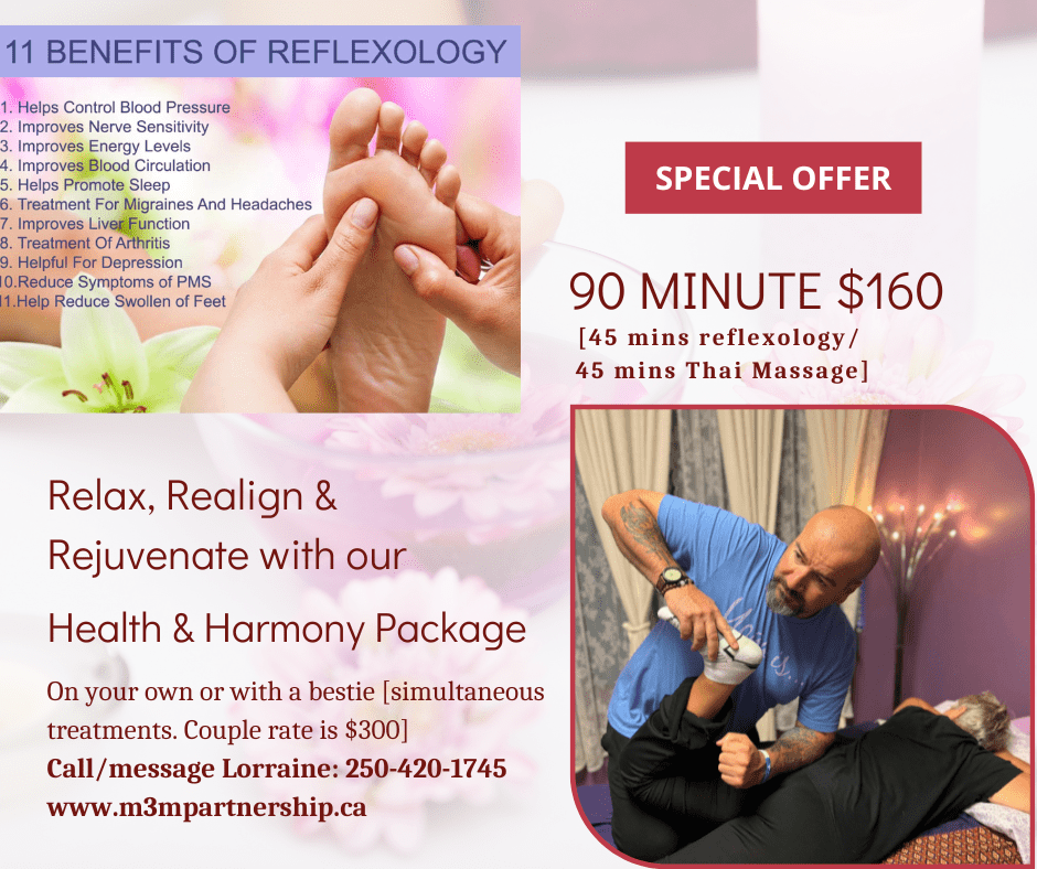 This quarter's special offer. Health & Harmony session.