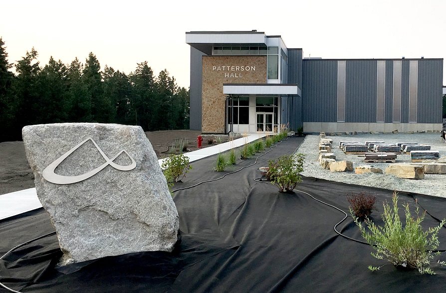 exterior of trades training facility.