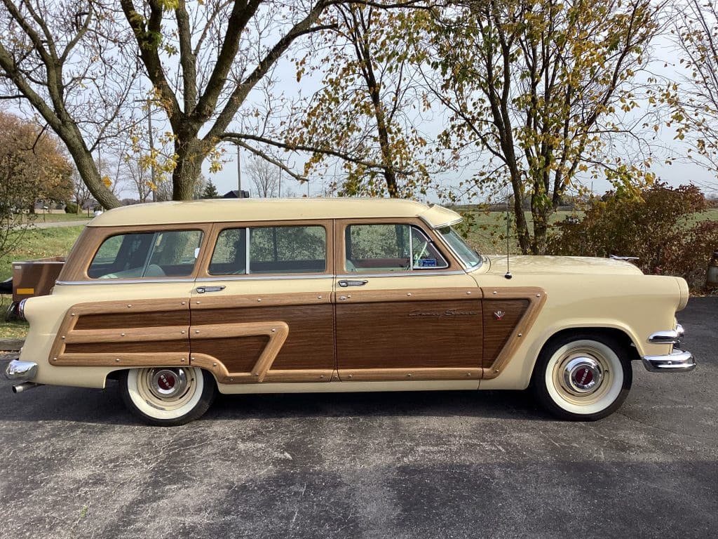 Fully Restored 1954 Ford Crestline Country Squire Wagon