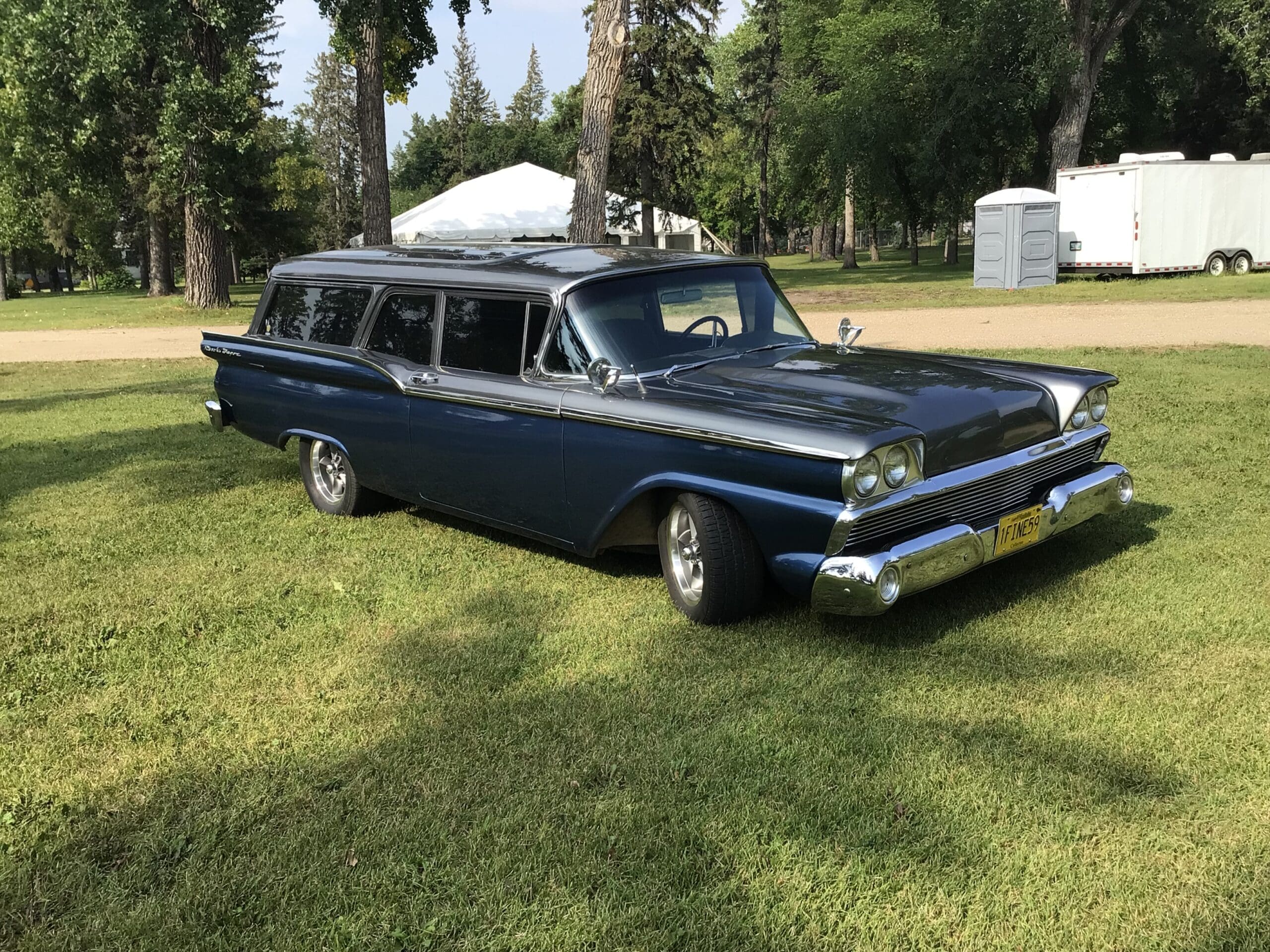 1959 FORD 2DR RANCH WAGON