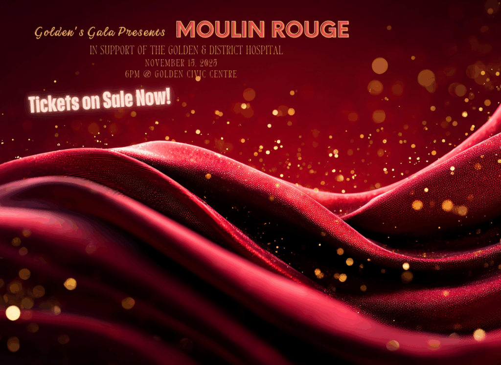 Second Annual Golden & District Hospital Gala coming on November 15th