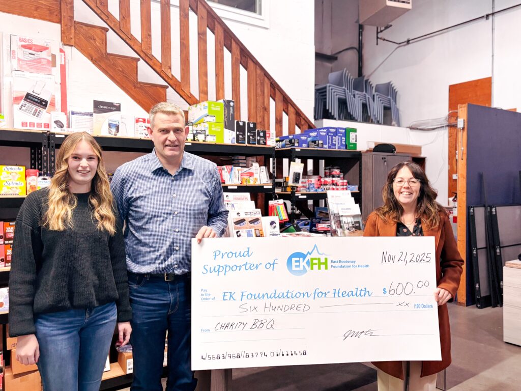 McWhirter Office Supplies BBQ raises $600 for a Hospice Home