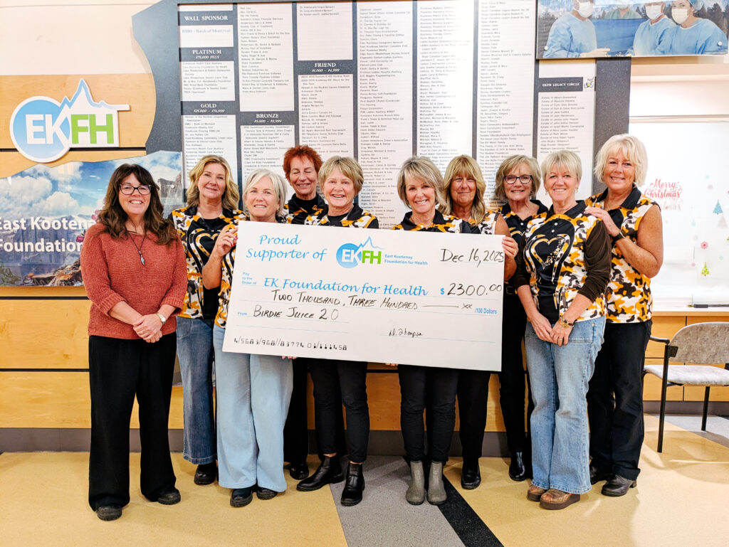 Birdie Juice 2.0 Golf Tournament donates towards East Kootenay Hospice House.