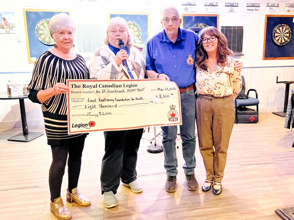 Cranbrook Legion Poppy Fund supports new microscope for EKRH Lab