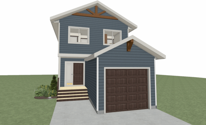 the Terrion Spec on lot 6 in Westwood Heights