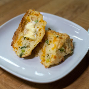 Cheddar Onion Scones