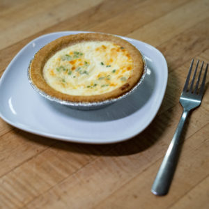 Three Cheese & Onion Quiche