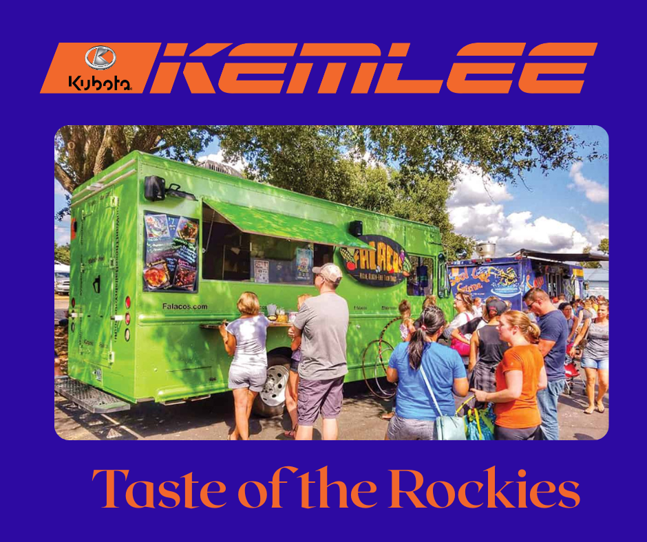 Kemlee Equipment Presents Saturday Taste of the Rockies