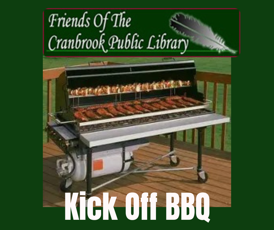 Friends of the Cranbrook Library KICK-OFF BBQ