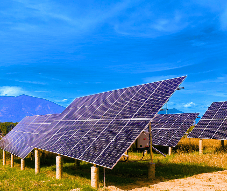 Commercial solar panel system in Alberta supporting clean energy projects that may qualify for available rebate and incentive programs