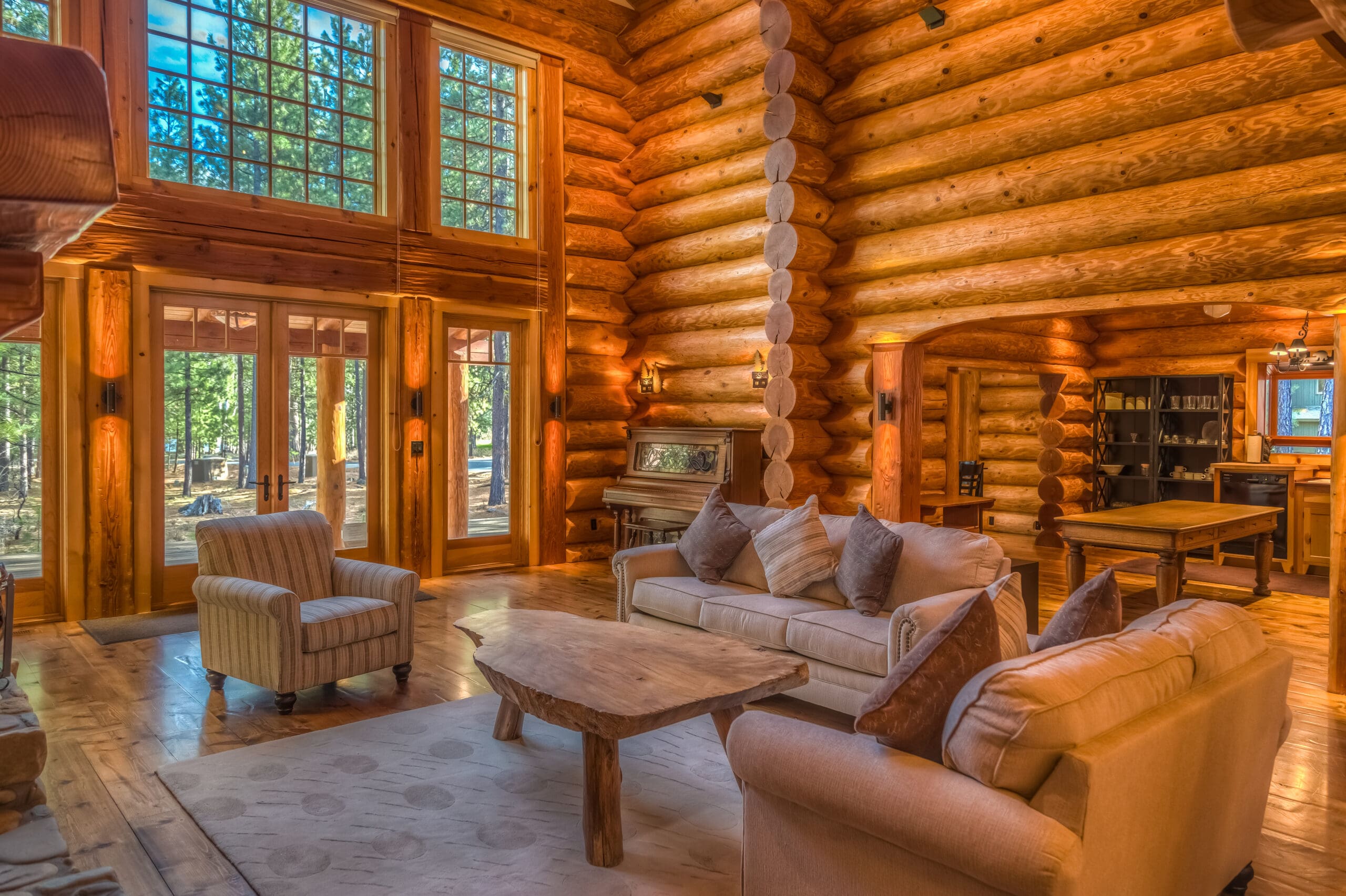 Log & Timber Home Refinishing Services