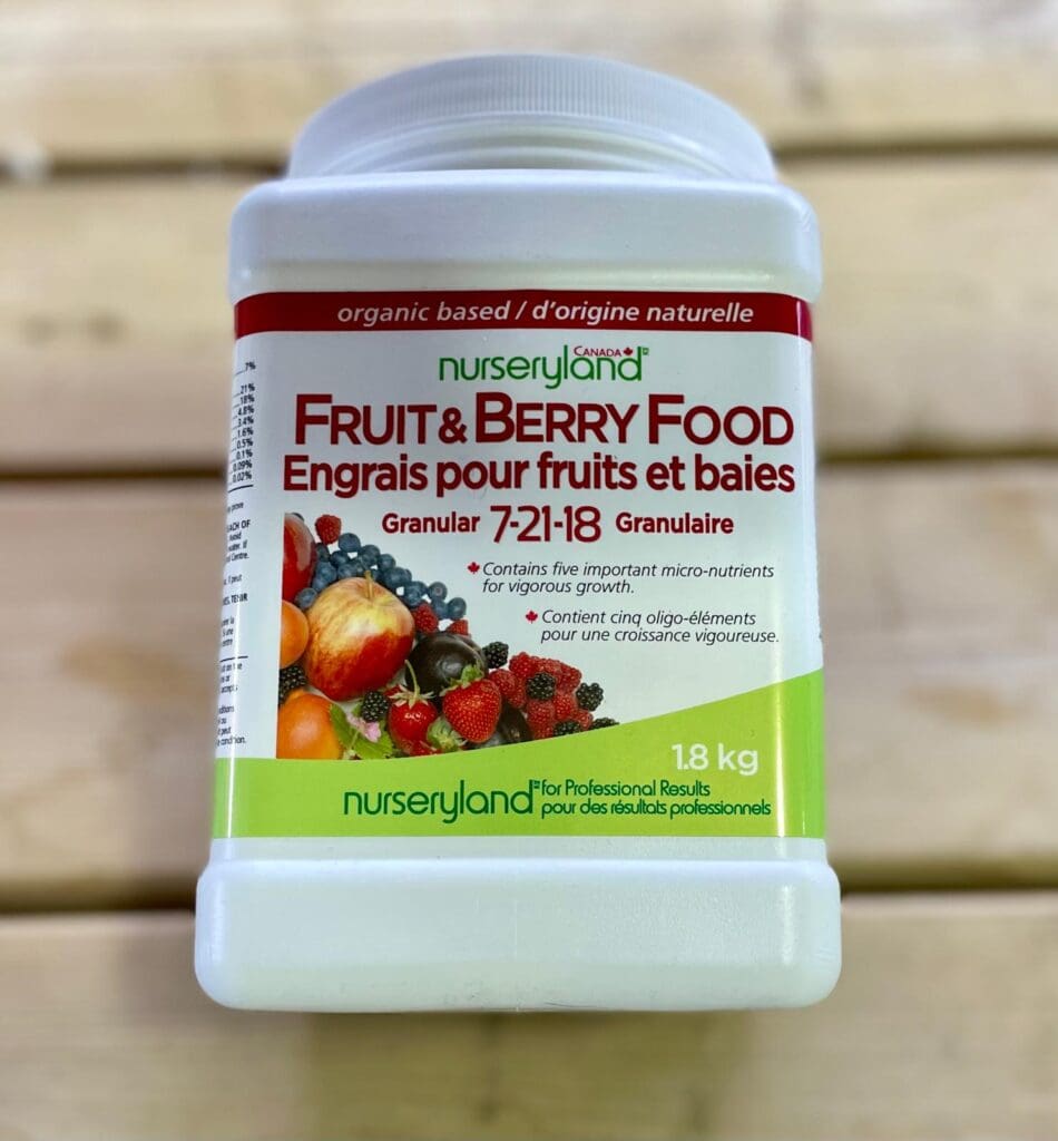 Nurseryland Fruit & Berry Food 7-21-18