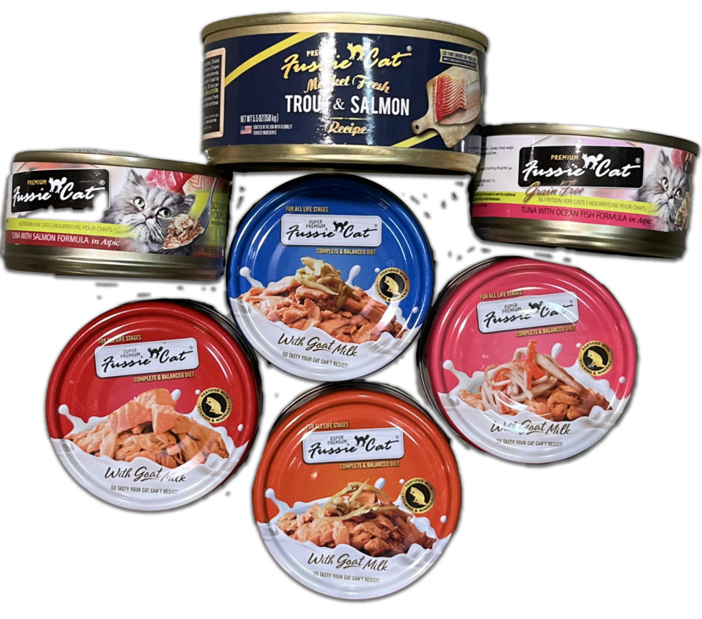 Cat food: Fussie Cat