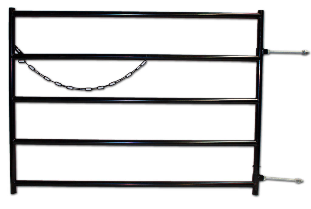 Square Corner Gate: 5-Rail