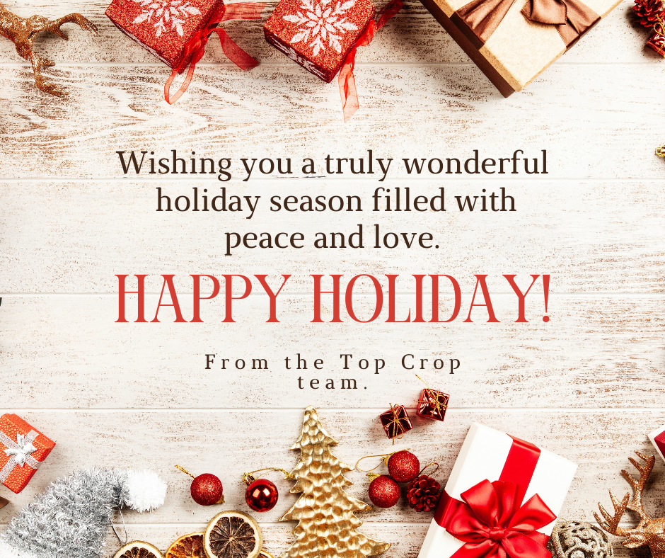 Top Crop Holiday hours